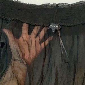 Elegant and chic black top